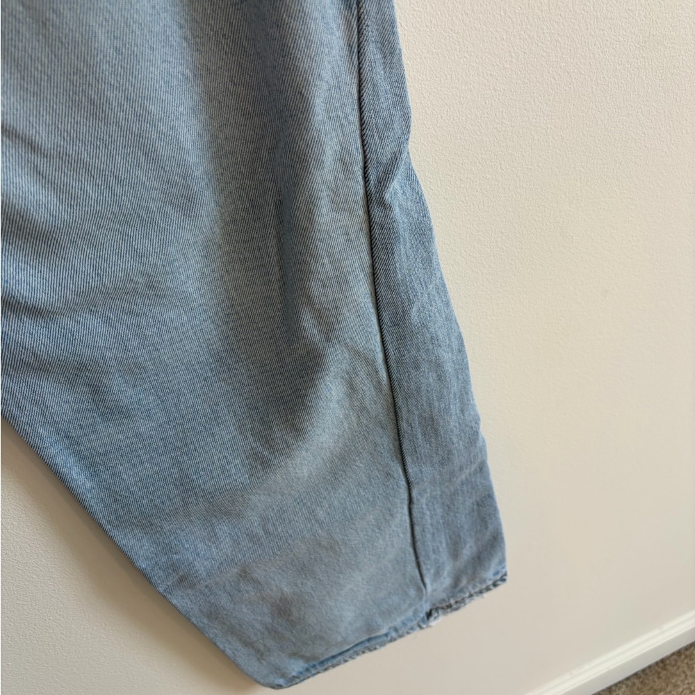 Aligrace 90s High Rise Wide Leg Jeans Size Light/medium Size 25 NWT Anthro brand - Picture 16 of 16